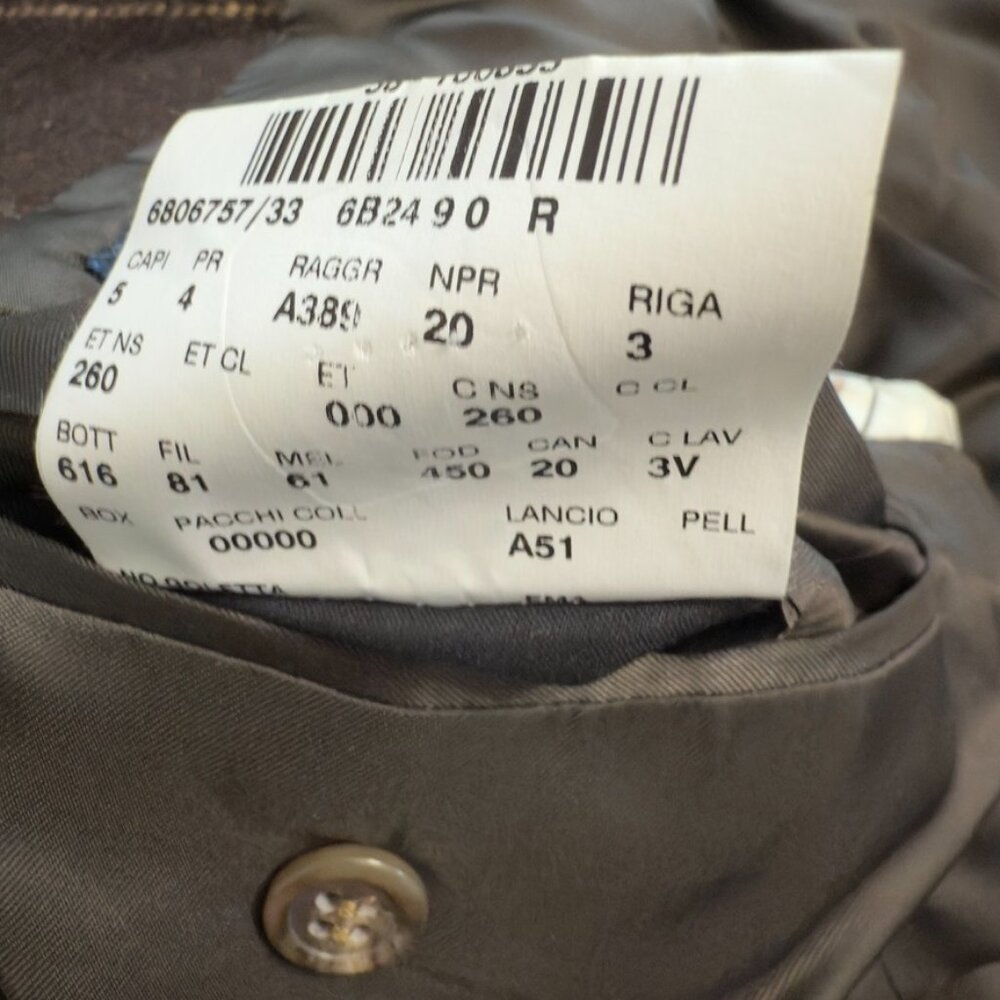Polo by Ralph Lauren 100% Cashmere Brown Windowpane Blazer – Size 42R - Picture 10 of 16